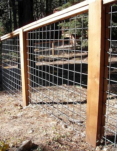 6ft Ornamental Iron with 6x6 Redwood