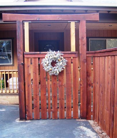 Arbor and Gate Custom