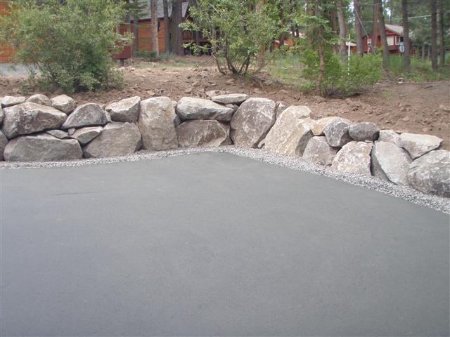Boulder Retaining Wall 3 Custom