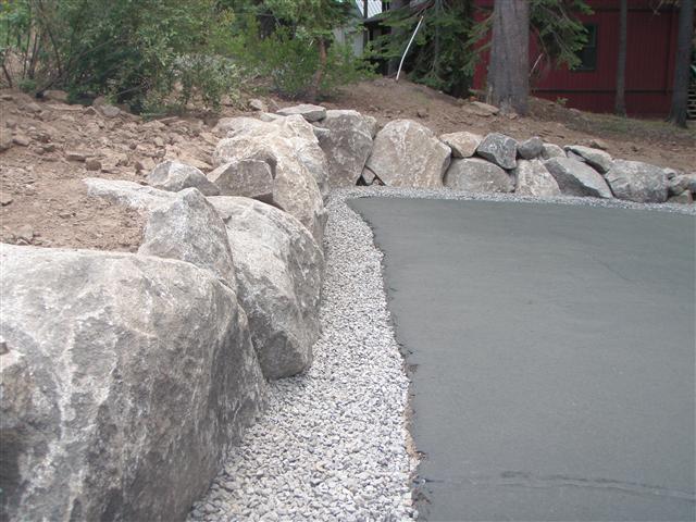 Peak Landscape: Retaining Walls