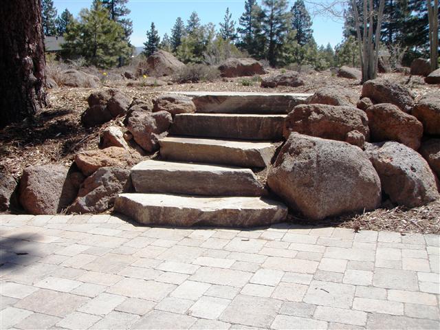 Boulder stairs 3 Custom