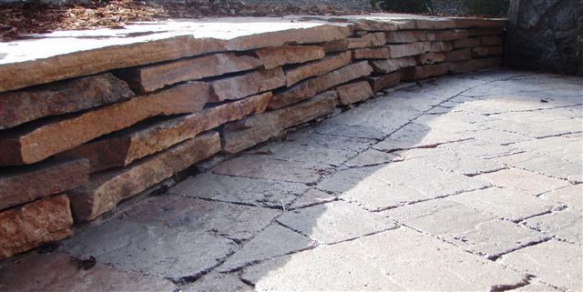 Dry stack retaining wall Custom