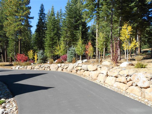 Fall color with wall stacked by Ruppert Inc.