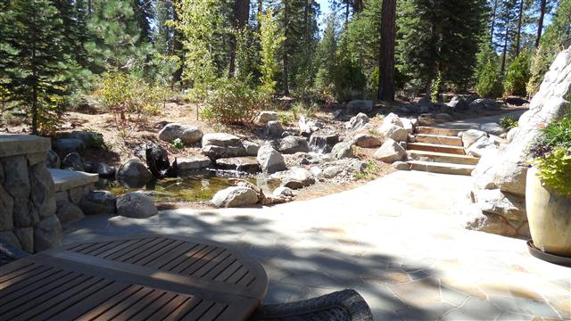 M.C. lot 198 water feature by Streamscapes LLC