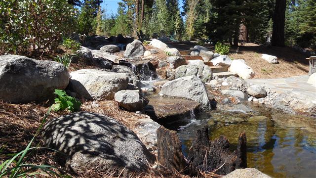 M.C. lot198 water feature 2 by Streamscape LLC