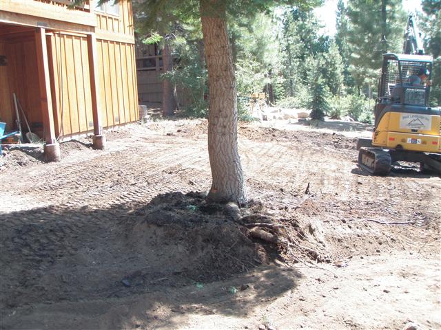 Patio Project Before Custom