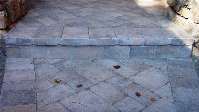 paver stairs 2 Custom
