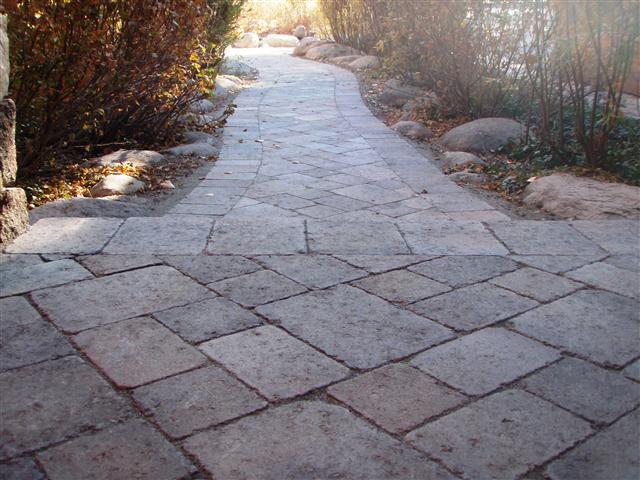paver walkway Custom